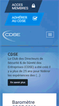 Mobile Screenshot of cdse.fr