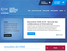 Tablet Screenshot of cdse.fr